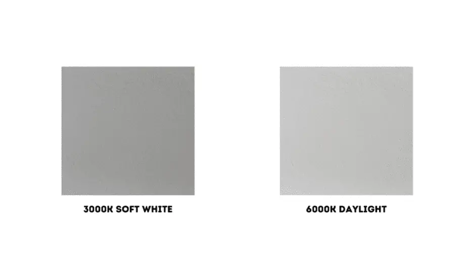 3000K Soft White 6000K Daylight